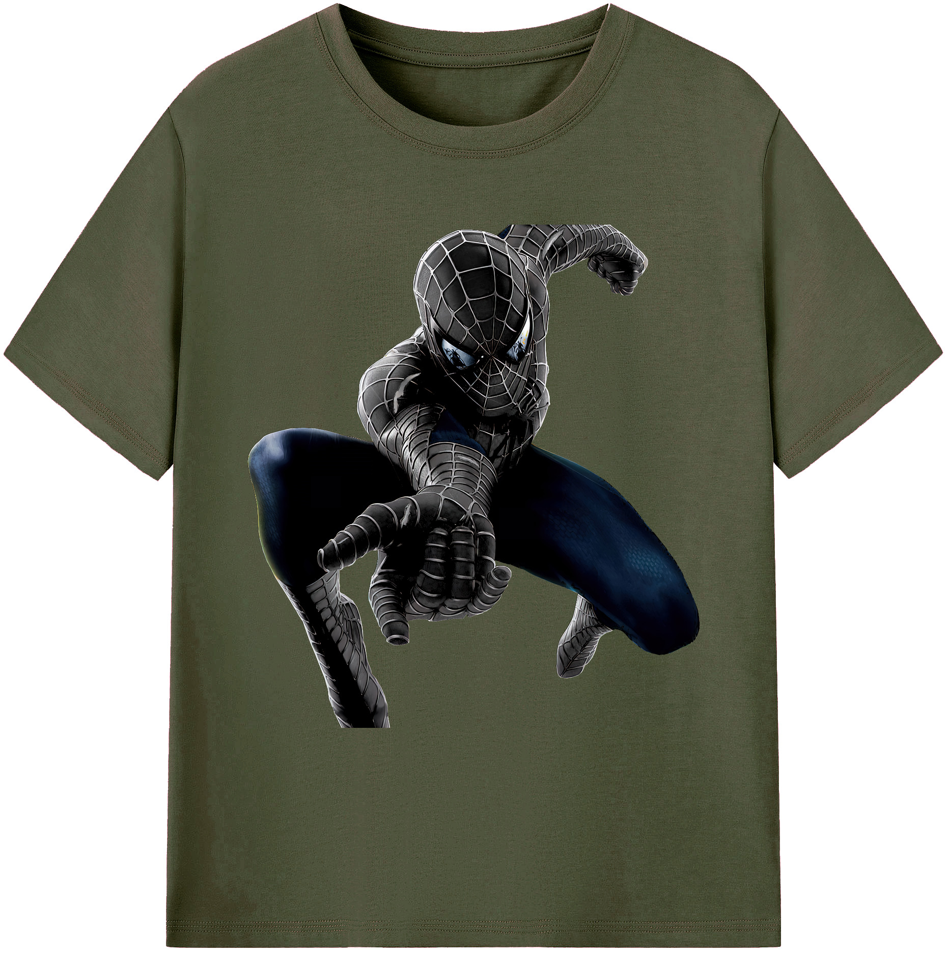 （画像用） Spider Man スパイダーマン 綿100％ メンズ半袖Tシャツ｜肌触りやわらか＆通気性